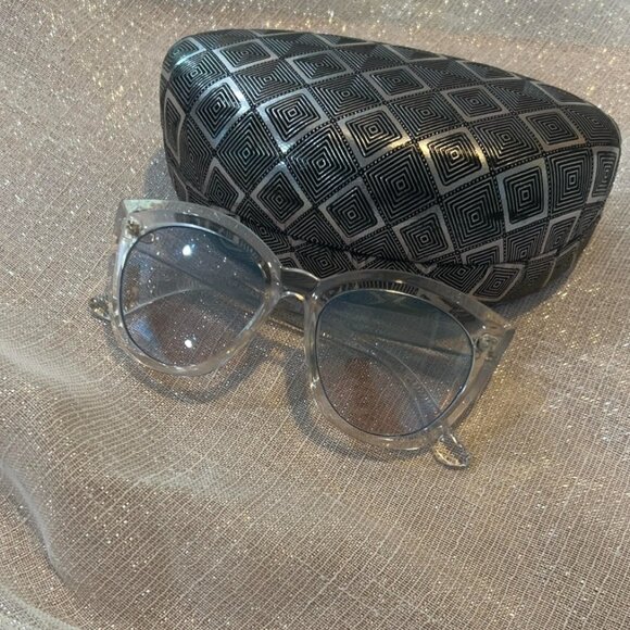 Brand New Blue Light Blocking Trending Style Glasses With Case - Picture 7 of 7